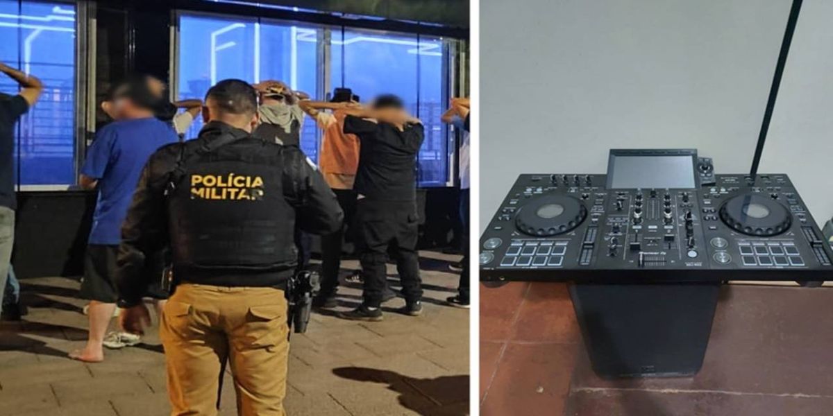 Tabacaria leva "puxão de orelha" da PM e tem rolê fechado por perturbação do sossego no Santa Cruz