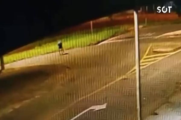 Câmeras de segurança flagram atropelamento fatal em Londrina após vítima ser abandonada