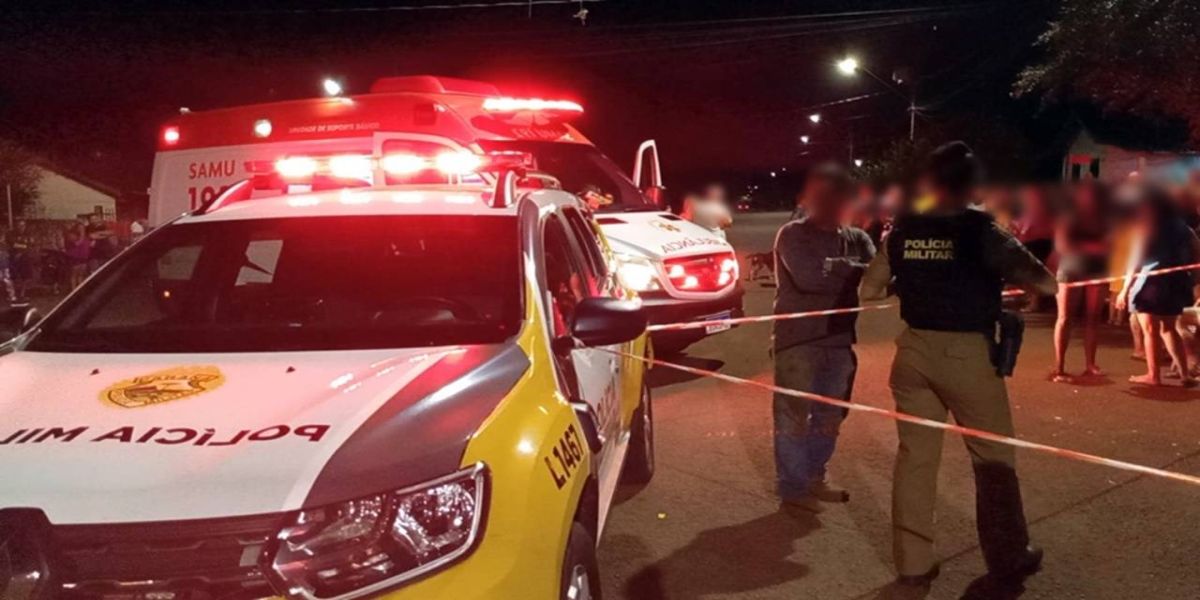 Quatro pessoas são feridas por disparos de arma de fogo em tentativa de homicídio em Campo Mourão