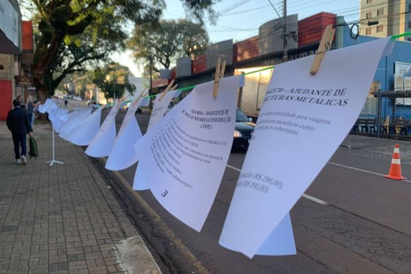 Varal: Agência do Trabalhador de Cascavel divulga mais de mil vagas de emprego
