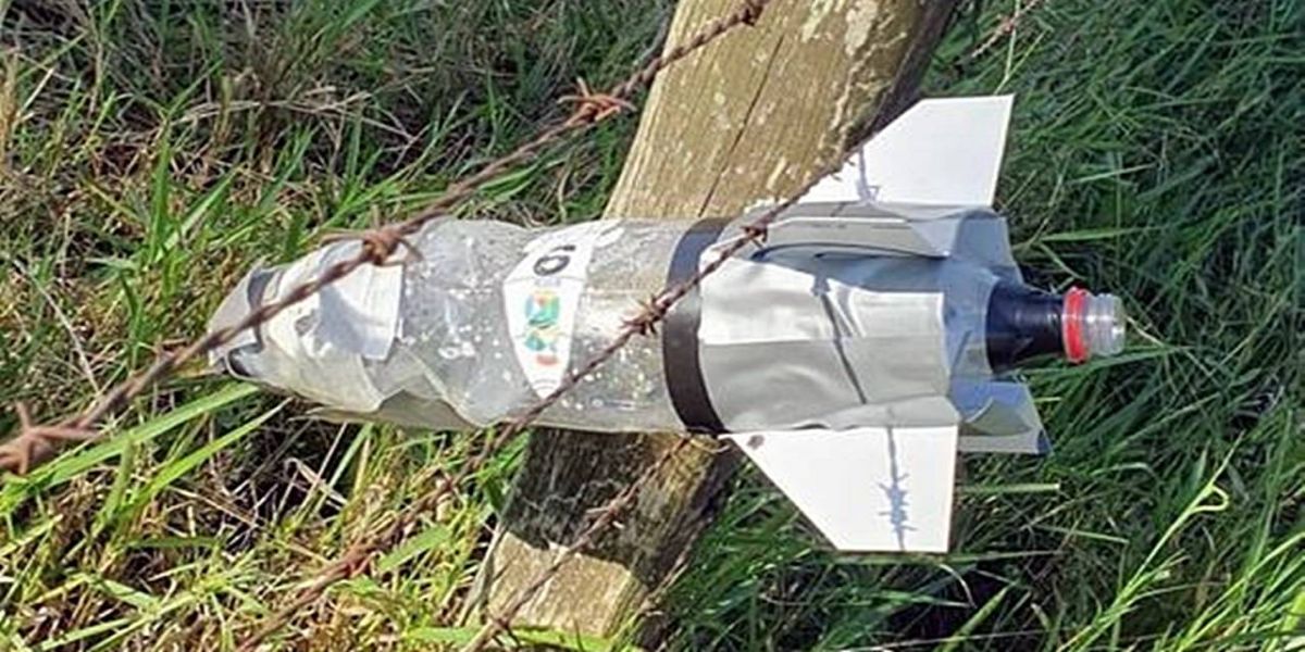 Homem aciona a PM após supostamente ter encontrado um "míssil" em São Miguel do Oeste