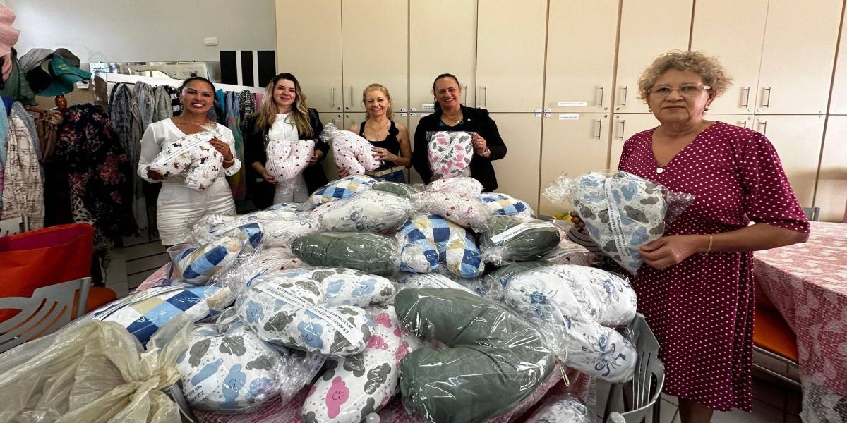 Uopeccan recebe doação de 250 almofadas: Amor e conforto para os pacientes em tratamento
