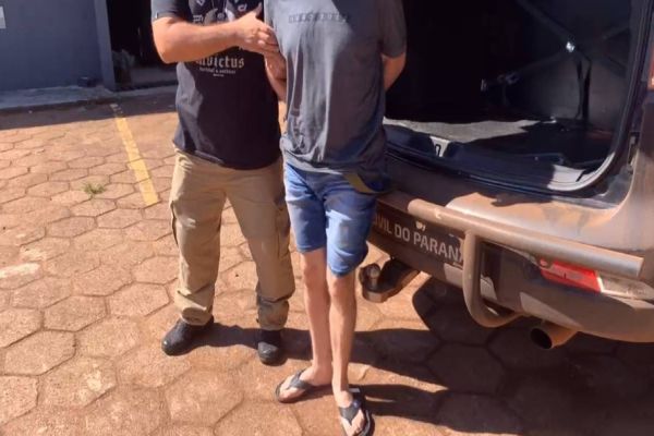 Homem é preso pela DH, suspeito de matar o próprio irmão a tiros no Bairro Cascavel Velho