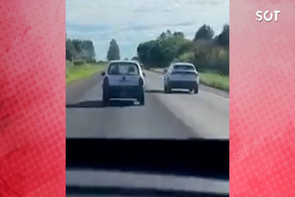 Motorista bêbado ignora ordem de parada da PRF, foge e acaba preso na BR-369 em Cascavel