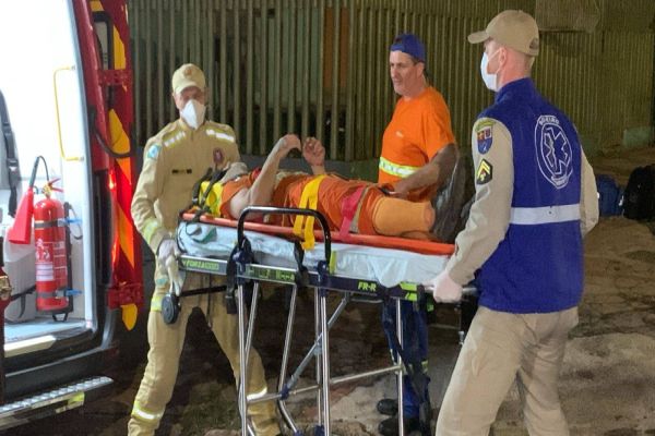 Coletor é atropelado por veículo no Bairro São Cristóvão em Cascavel