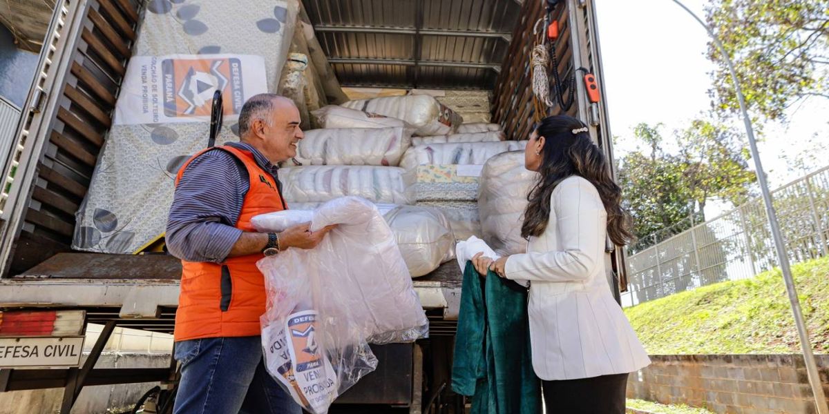 Paraná envia mais de 190 toneladas de donativos para o Rio Grande do Sul
