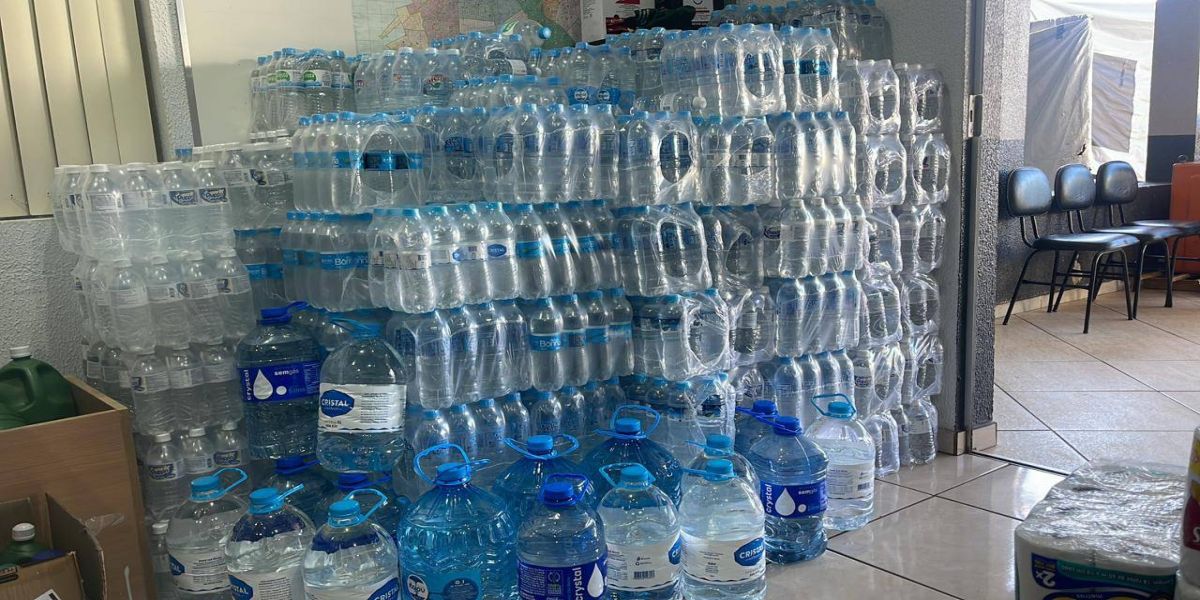 Solidariedade: Cascavelenses doam mais de 2 toneladas de alimentos para vítimas das enchentes no RS