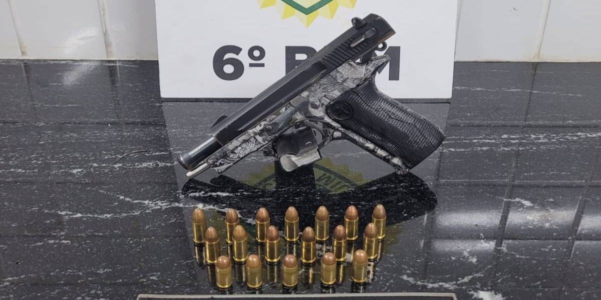 Operação Cidade Segura: ROCAM apreende arma de fogo no Bairro Floresta em Cascavel