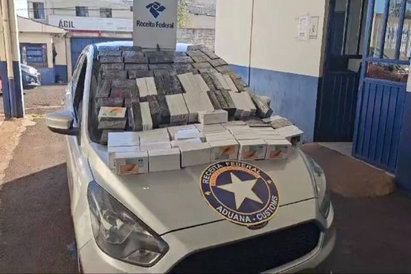 Mais de 130 smartphones apreendidos pela Receita Federal em Cascavel