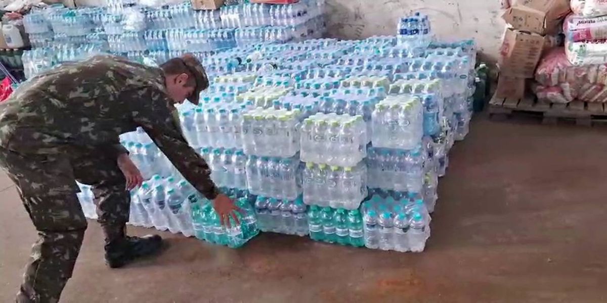 Cascavel envia 18 mil litros de água para Rio Pardo (RS)