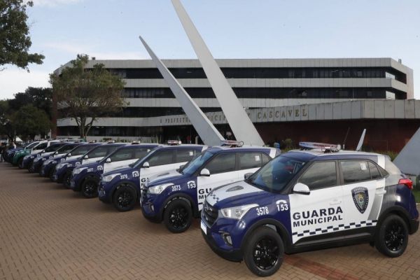 Mais Segurança para Cascavel: Guarda Municipal recebe dez novas viaturas