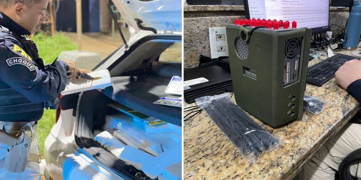 Motorista tenta fugir da PRF durante FESPOP e é flagrado com 161kg de maconha e bloqueador de sinais