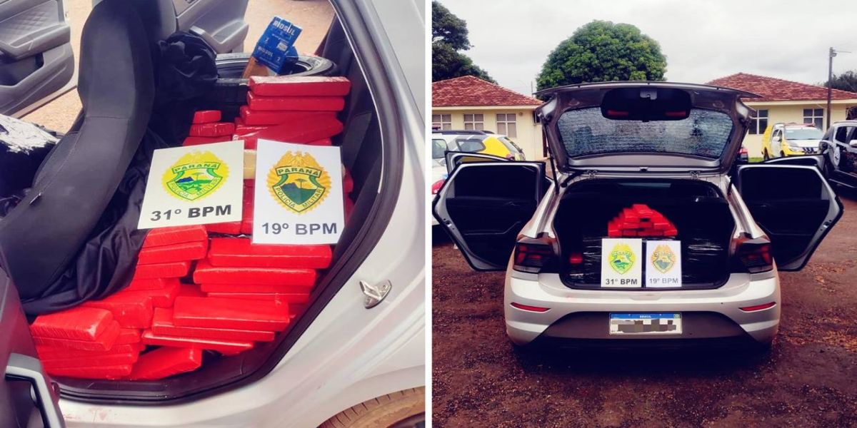 Megaoperação apreende 430 kg de maconha e prende traficante em Assis Chateaubriand
