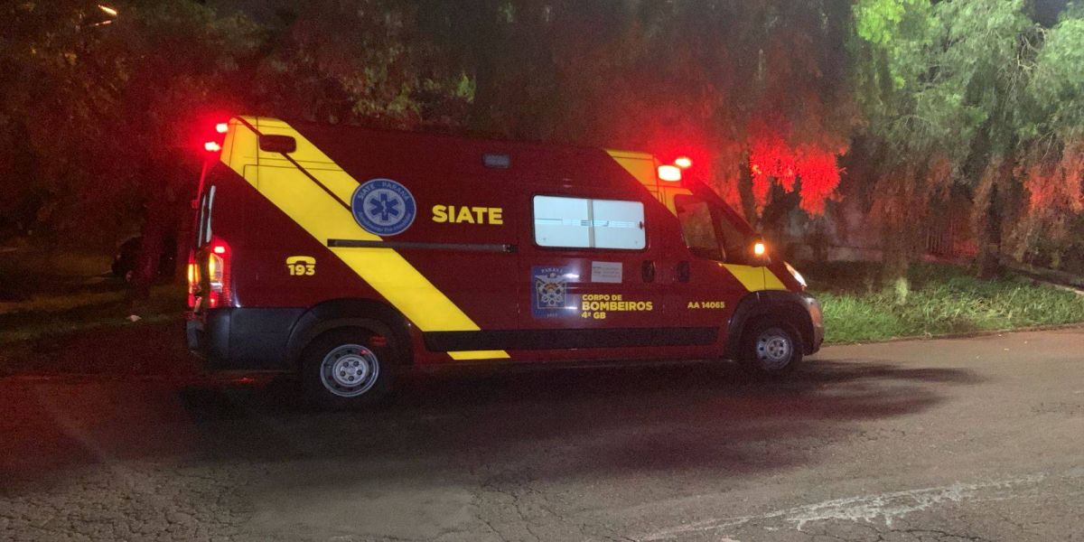 Jovem de 23 anos é atropelada por carro no Bairro Brasília em Cascavel