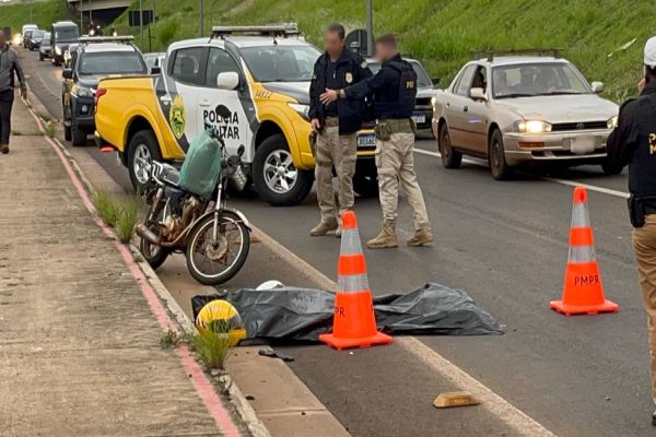 Homem morre após mal súbito na marginal da BR-277, próximo ao Atacadão em Foz do Iguaçu