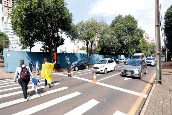 Maio Amarelo: "A paz no trânsito começa por você" em Cascavel