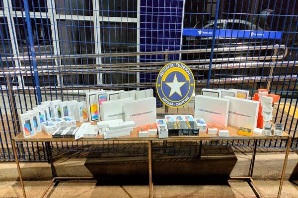 Receita Federal apreende seis veículos contendo mercadorias descaminhadas no oeste do Paraná