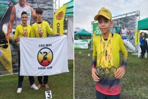 Imagem referente à notícia: Cascavel Kayak Clube conquista pódio na Segunda Etapa da Copa do Brasil de Canoagem