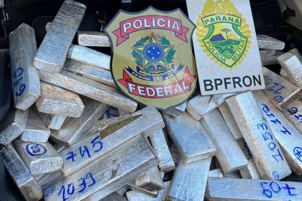 Operação Cidade Segura apreende 153 kg de maconha na BR-467 em Cascavel