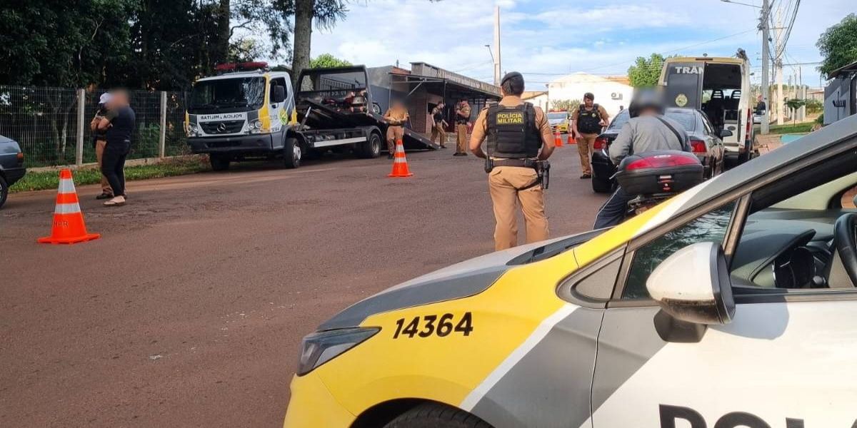 Cascavel Mais Segura: Operação Vida Cidade Segura reforça policiamento em Cascavel