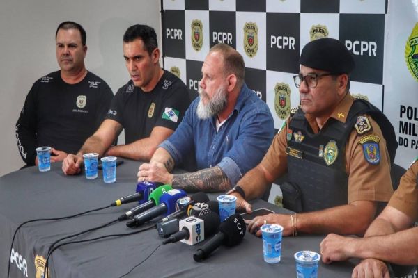 Imagem referente a notícia: Megaoperação policial desarticula organização criminosa na região norte de Cascavel