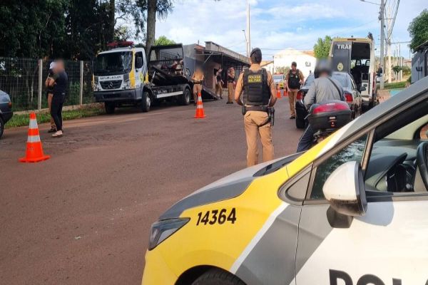 Cascavel Mais Segura: Operação Vida Cidade Segura reforça policiamento em Cascavel