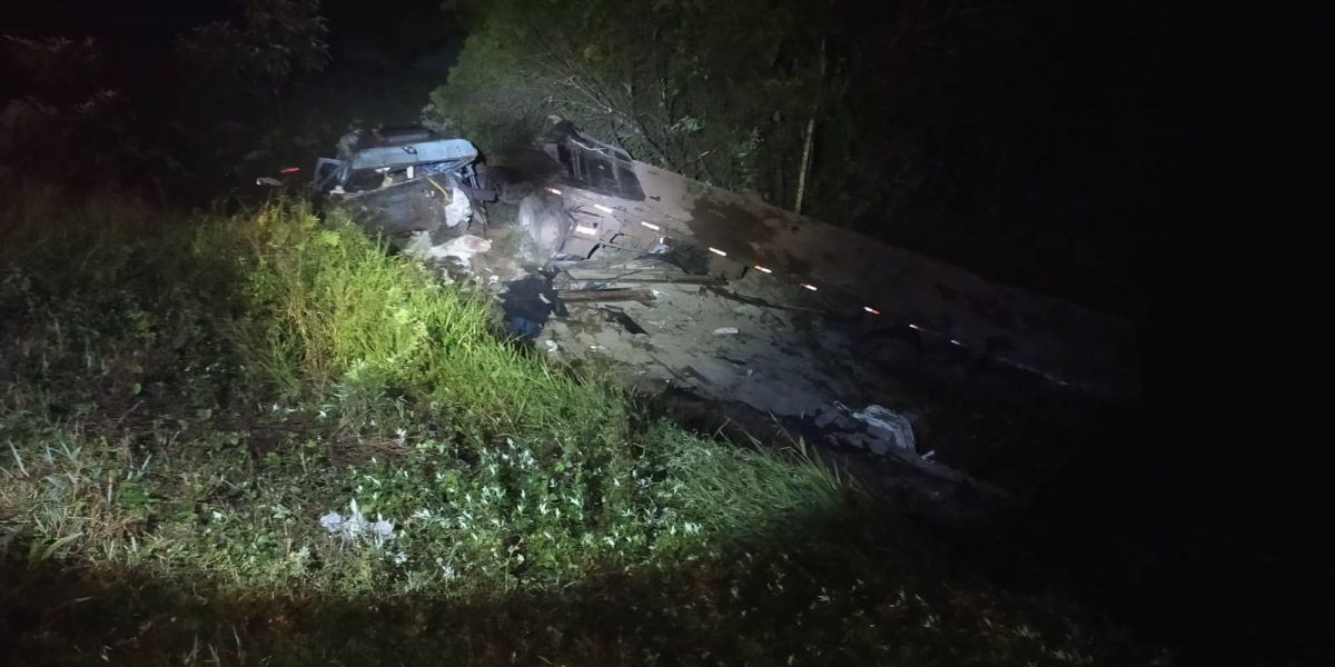 Motorista de 43 anos morre em acidente na BR-373 em Imbituva