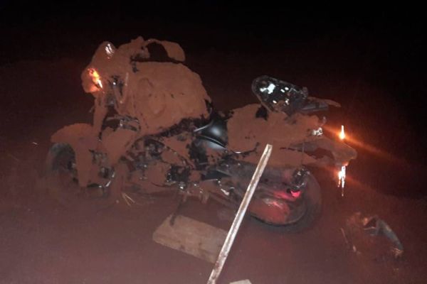 Motociclista de 19 anos sofre queda grave na PR-317 em Toledo
