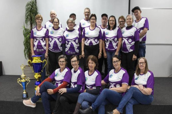 Xaxim leva o 1º lugar dos Jogos dos Idosos - Jito 2024