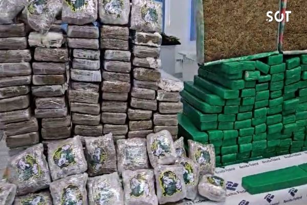 Maconha com destino a três estados é apreendida pela Receita Federal em Cascavel