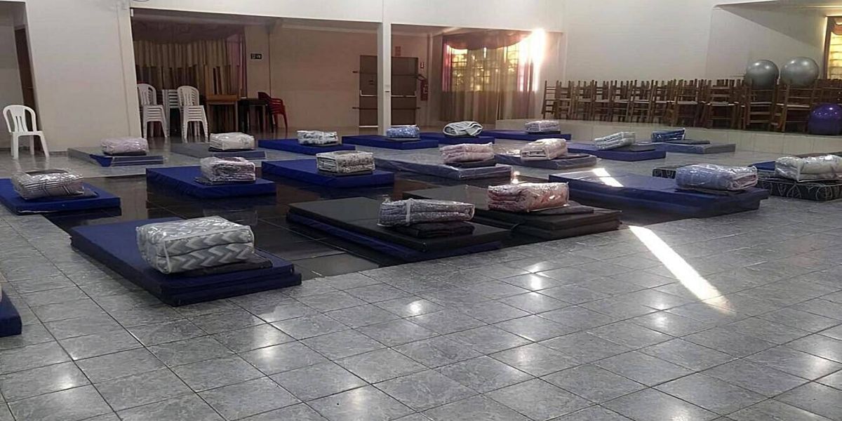 Toledo aciona protocolo para noites frias e acolhe 18 pessoas em situação de rua