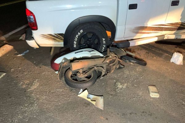 Motociclista fica ferido após grave acidente na BR-277; Motorista da S10 é preso pela PRF