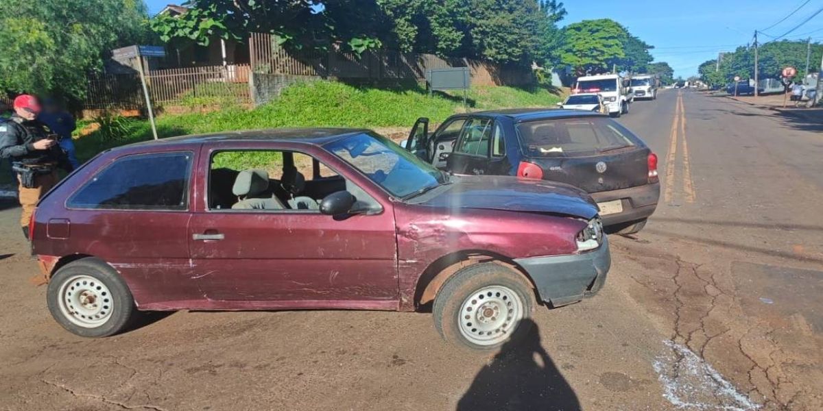 Dois Idosos ficam feridos em acidente na PR-497 entre São Miguel e Missal