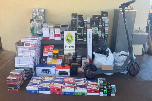 Apreensão de contrabando e descaminho atinge R$ 250 mil em Assis Chateaubriand