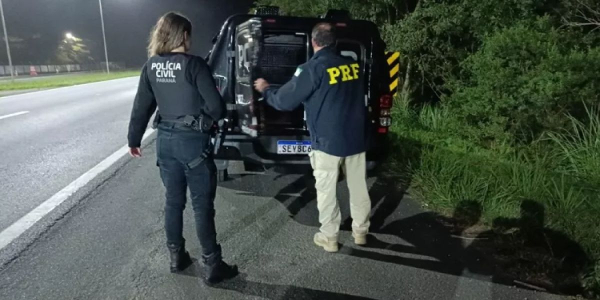 Homem de 49 anos é preso por estuprar mulher na frente da filha dela no Paraná