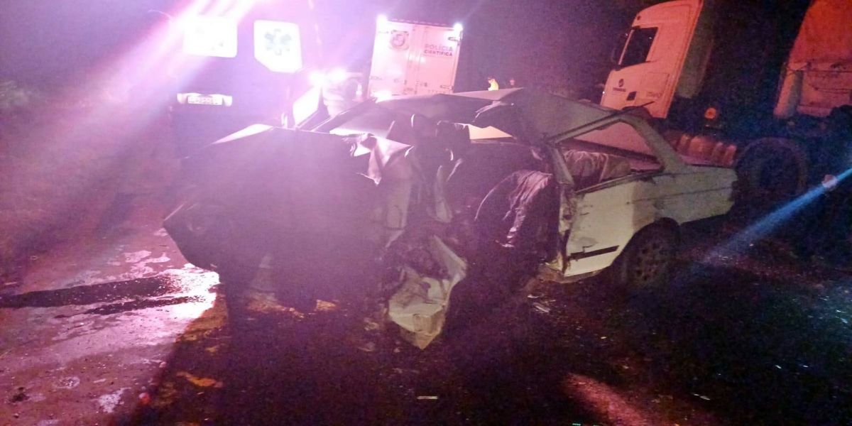 Idoso de 65 anos morre em grave acidente na BR-373 em Imbituva