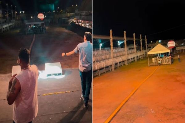Dupla Sertaneja faz show vazio e viraliza com mensagem inspiradora