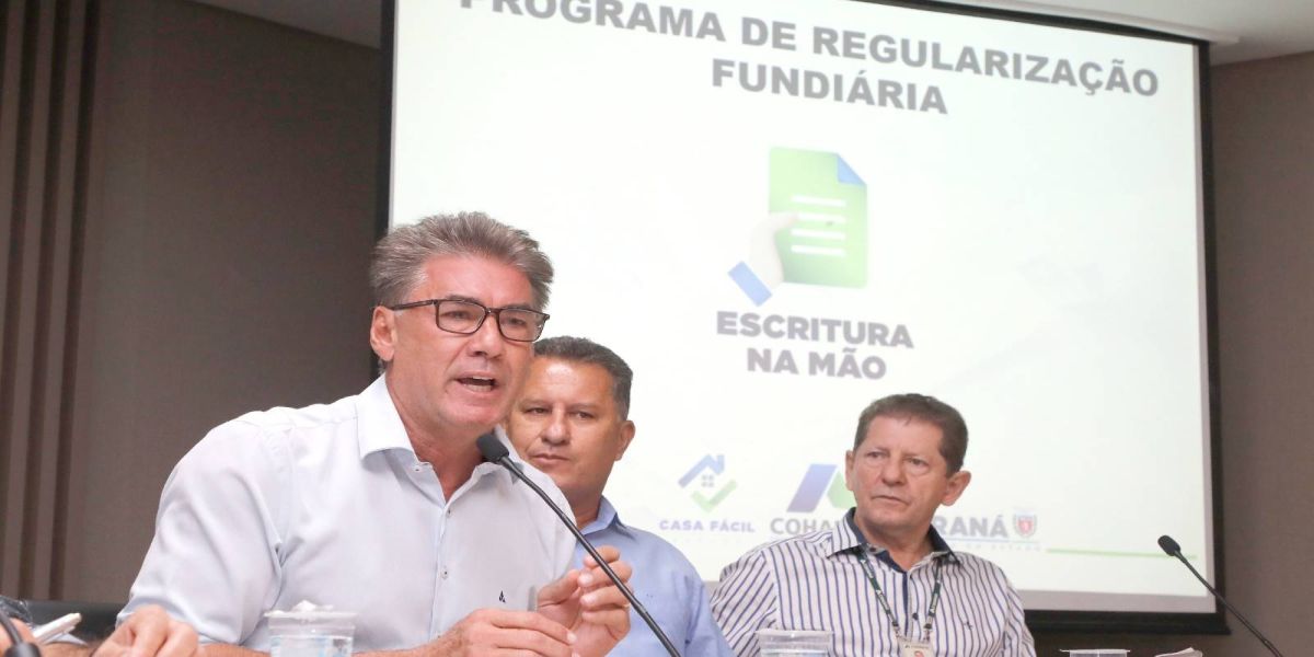 Cascavel já regularizou 2.089 imóveis e parceria garantirá novas escrituras definitivas