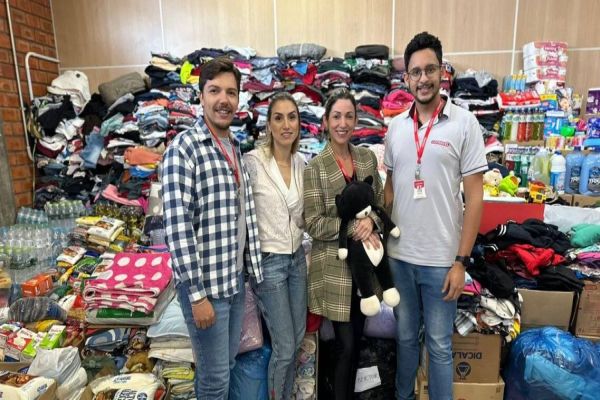 Coopavel envia na segunda mais uma carga com donativos a desabrigados do Rio Grande do Sul