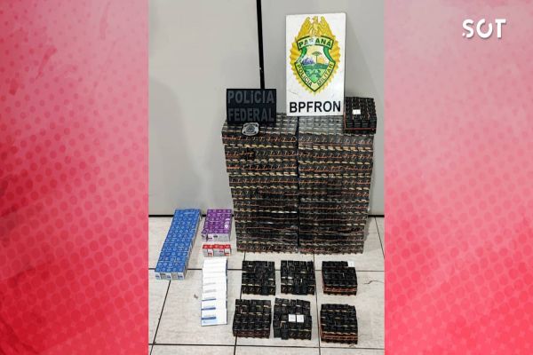 BPFRON e Polícia Federal detém homem com anabolizantes em Cascavel