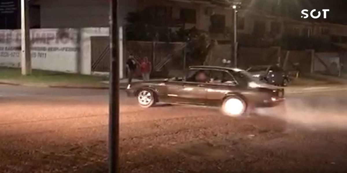 Chevetteiro desafia gravidade e tem final surpreendente no Bairro Santa Cruz em Cascavel