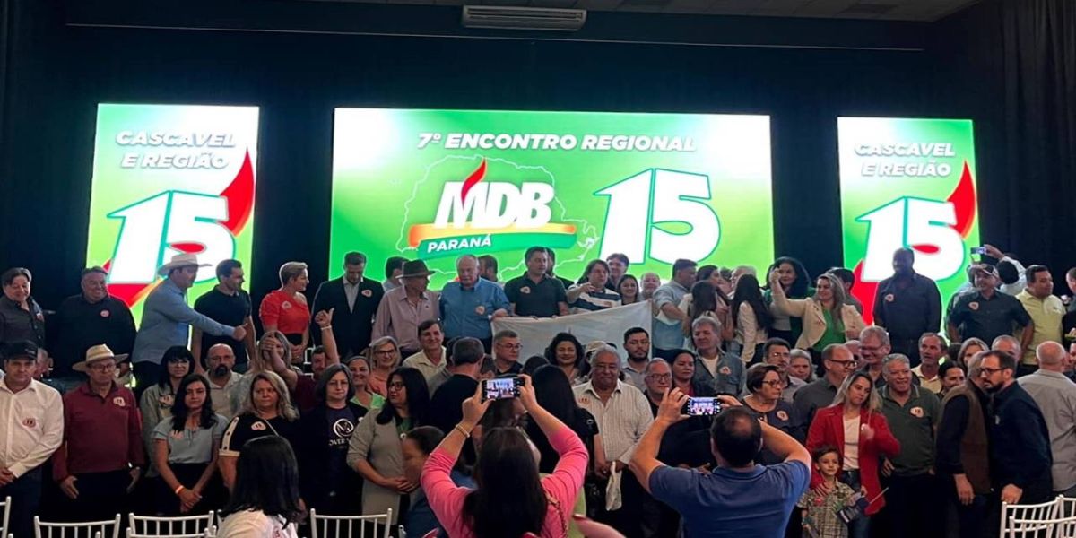 Fernando Mantovani lança Pré-candidatura a Prefeito de Cascavel pelo MDB em encontro regional
