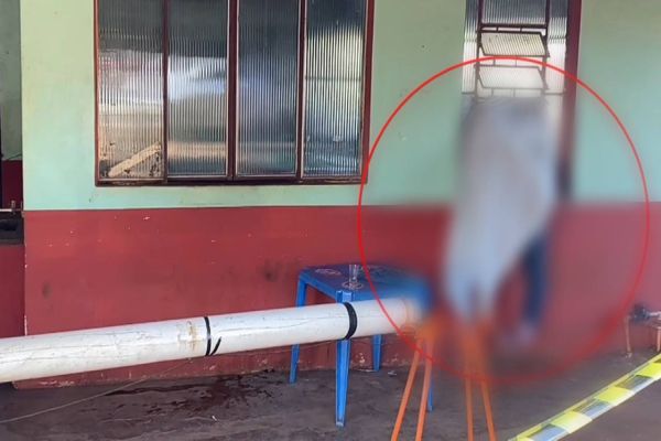 Jovem é encontrado morto preso em janela de bar em Pranchita: As circunstâncias são investigadas