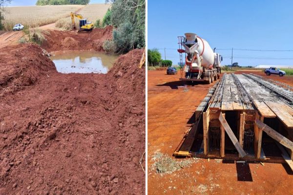 Nova ponte liga Corbélia à comunidade São Pedro e impulsiona economia local