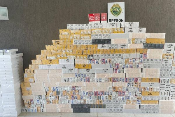Operação Protetor: Homem é preso com carga de eletrônicos contrabandeados avaliada em R$ 1,6 milhão