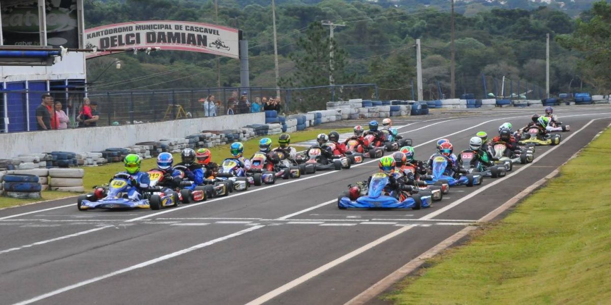 Com pista nova, Cascavel inicia sábado o Metropolitano de Kart