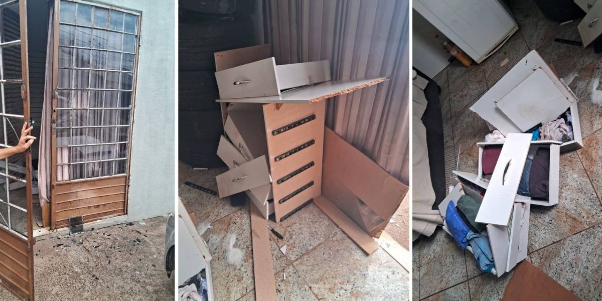 Quebrou tudo: Homem é preso após surto e ameaças contra os pais no Bairro Alto Alegre