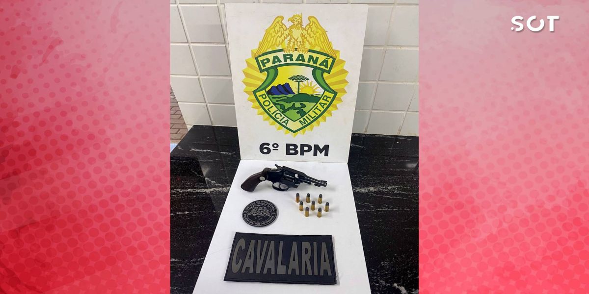 Homem é preso com arma de fogo após apontá-la para outro motorista no Santos Dumont