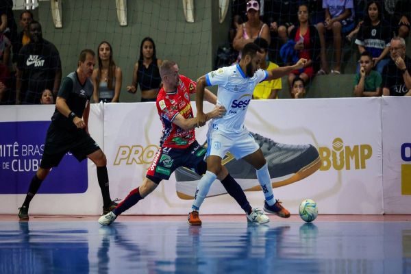 Cascavel Futsal empata com o Brasilia em jogo de 6 gols pela Liga Nacional