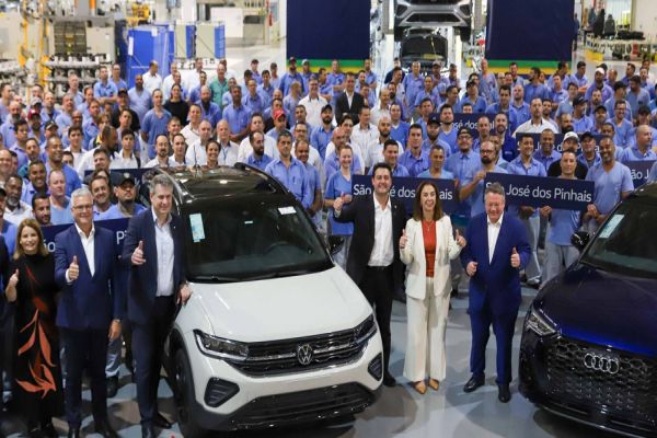 Volkswagen vai investir R$ 3 bilhões na fábrica de São José dos Pinhais